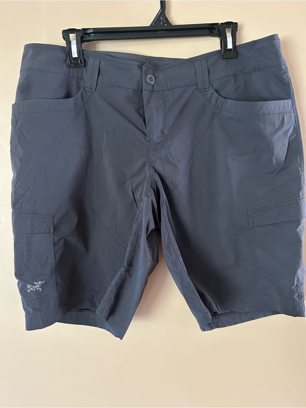 Arc'teryx Women Dark Gray Performance Cargo Shorts